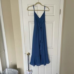 Blue Lulu’s Wrap Dress! Brand New with Tags!